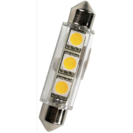 Лампа LED Софітні C5W24V T11x36-S8.5(3 SMD size5050)