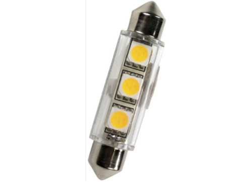 Лампа LED Софітні C5W24V T11x36-S8.5(3 SMD size5050)